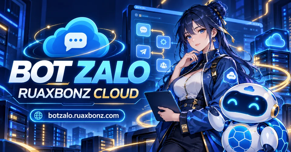 Ảnh bìa đầy đủ của Bot Zalo · RuaxBonz